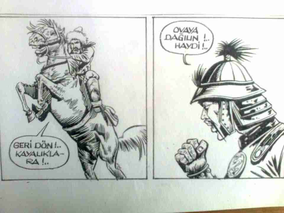 Yıl1976--Ortadoğu Gazetesi--Adsız Bozkurtlar--Yazan ve çizenMustafa Düzleme